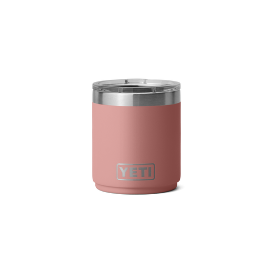 YETI Rambler 10 oz Stackable Lowball Sandstone Pink